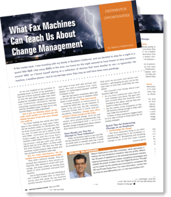 embracing change in distribution